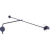 Image de Applique murale à bras en acier bleu Ixa - Artemide