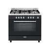 Image de GLEM Piano de cuisson mixte 5 gaz four électrique GE960CVBK2