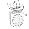 Image de Ariston porte de hublot pour lave-linge