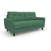 Image de Divani.store Callisto - Canapé lit convertible 208 cm Vert