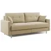 Image de Divani.store Megan Canapé convertible - Beige