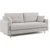 Image de Divani.store Megan Canapé-Lit - Gris Clair