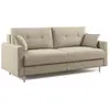 Image de Divani.store Megan Canapé convertible - Taupe