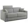 Image de Divani.store Canapé convertible 3 places - Gris