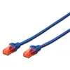 Image de Ewent Câble réseau RJ45 Cat 6 - 5 m - Bleu