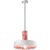 Image de Suspension en céramique ming rouge 35x26cm PI - Ferroluce