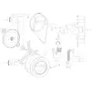 Image de Whirlpool flasque avec roulement pour lave-linge