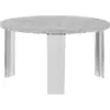 Image de Table basse en thermoplastique transparent 50x28cm T table - Kartell