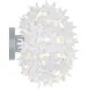 Image de Applique murale ronde blanche 28 x 22 cm Bloom - Kartell
