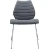 Image de Chaise rembourrée gris foncé Maui Soft - Kartell