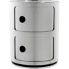 Image de Table de chevet chromé 2 tiroirs Componibili - Kartell
