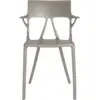 Image de Chaise avec accoudoirs grise A.I - Kartell