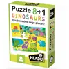 Image de Headu puzzle éducatif recto verso dinosaures