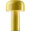 Image de Lampe de table rechargeable design jaune Bellhop - Flos