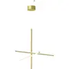 Image de Suspension design en acier anodisé champagne s1 Coordinates - Flos