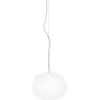 Image de Suspension design en verre opalin 27 x 33 cm Glo-Ball - Flos