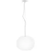 Image de Suspension design en verre opalin 36 x 45 cm Glo-Ball - Flos