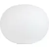 Image de Lampe de table design en verre opalin 45 x 36 cm Glo-Ball - Flos
