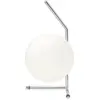 Image de Lampe de table basse design en acier chromé IC - Flos