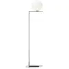 Image de Lampadaire design en acier chromé 185 cm IC - Flos