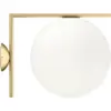 Image de Applique design en laiton satiné 30 cm IC - Flos