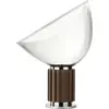 Image de Petite lampe de table design en métal bronze Taccia - Flos
