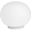 Image de Petite lampe de table design en verre opalin 11,2 x 9 cm Glo-Ball - Flos