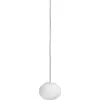 Image de Suspension design en verre opalin 8,5 x 11,2 cm Glo-Ball - Flos