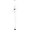 Image de Lampadaire design rouge Parentesi - Flos