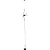 Image de Lampadaire design rouge Parentesi dimmer - Flos