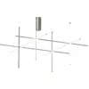Image de Plafonnier design en acier argenté 95 cm c4 Coordinates - Flos