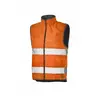 Image de Veste réversible haute visibilité 702.170747.XXL XXL orange/marine matelassée