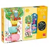 Image de Goula puzzle fluorescent ferme réversible