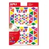 Image de Apli Gommettes triangles - Vert