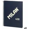 Image de Milan Carnet 430 A4 - Bleu