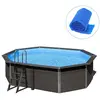 Image de Bâche à bulles pour piscine composite ovale 5,24 x 3,86 m - Gré