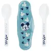 Image de 10466 Cuillères bébé Mickey 2 pièces avec étui bleu