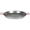 Image de Garcima Plat rond en acier - Gris et rouge