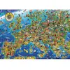 Image de Educa Puzzle La Folle Carte d'Europe