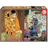 Image de Educa Puzzle adulte Klimt 2 x 1000 pièces