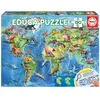Image de Educa Puzzle Mappemonde Dinosaures - 150 pièces