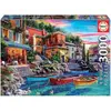 Image de Educa Puzzle coucher de soleil à Côme - 3000 pièces