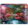 Image de Educa puzzle adultes Jardin japonais - 3000 pièces