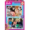 Image de Educa puzzle enfant Barbie, lot de 2 x 100 pièces