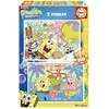 Image de Educa puzzle Bob l'Éponge 2 x 100 pièces