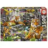 Image de Educa puzzle adulte Jungle radieuse - 1500 pièces