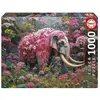 Image de Educa borras Puzzle éléphant fleuri - 1000 pièces
