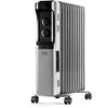 Image de Radiateur bain d'huile 2500w gris/noir - NEW DAKAR 2500 - TAURUS ALPATEC