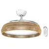 Image de Ventilateur de plafond Taurus Polarnature 107 cm avec éclairage LED beige moteur DC