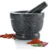 Image de Mortier et pilon en granit 16cm - 60516 - LACOR